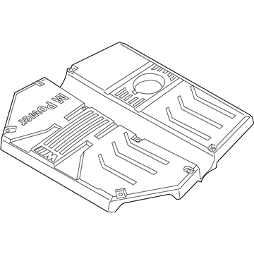 BMW 13718093911 ENGINE COVER