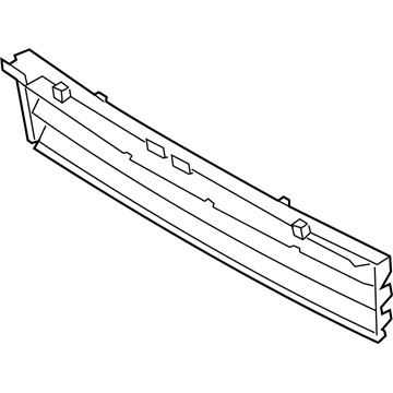 BMW 51117385257 Grille, Air Inlet, Middle