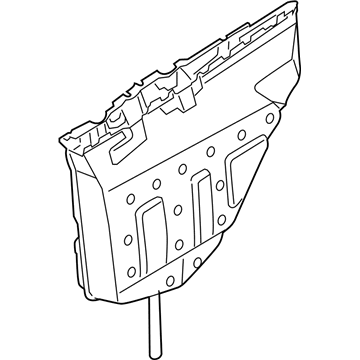 BMW 51357374993 Water Drain Line, Left