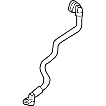 BMW 340i xDrive PCV Valve Hose - 13907643103