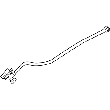 BMW 340i xDrive PCV Valve Hose - 13907643105