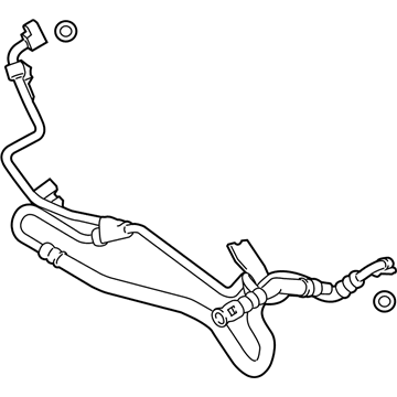 2011 BMW 550i xDrive Power Steering Hose - 32416791633