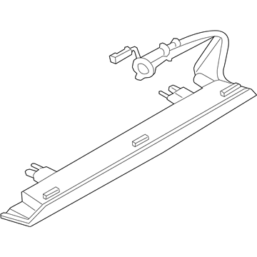 BMW 63257290090 Third Stoplamp