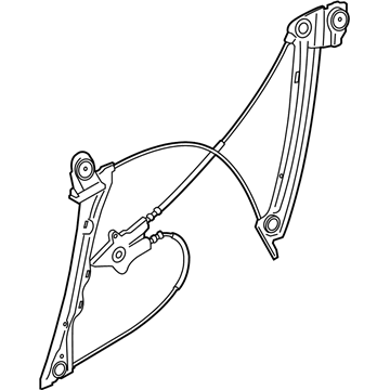 2017 BMW 430i Window Regulator - 51337352747