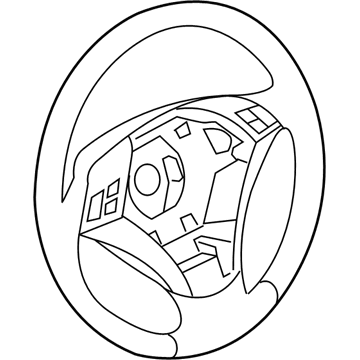 2004 BMW 545i Steering Wheel - 32346763359