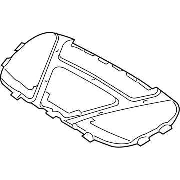 BMW 51489141036 Sound Insulating Engine Hood