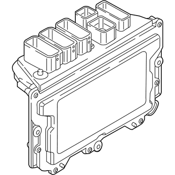 2021 BMW X1 Engine Control Module - 12145A16617