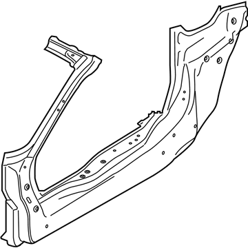 BMW 41007478045 SIDE FRAME, COMPLETE, LEFT