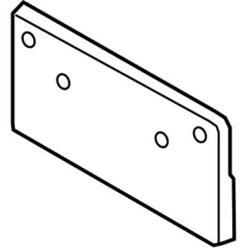 BMW 51137354813 Licence Plate Holder