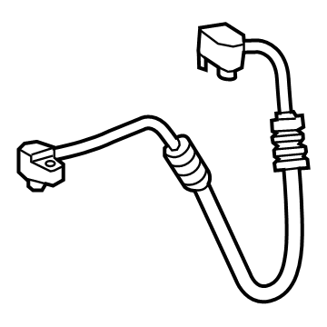 BMW Z4 A/C Liquid Line Hoses - 64539398899