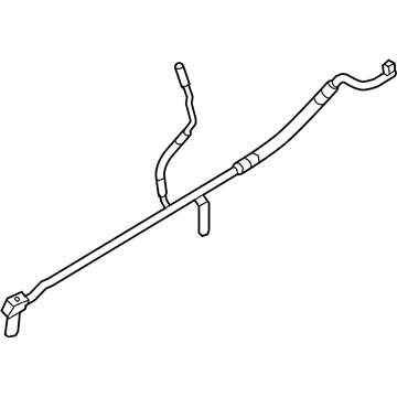 BMW 640i A/C Hose - 64539231048