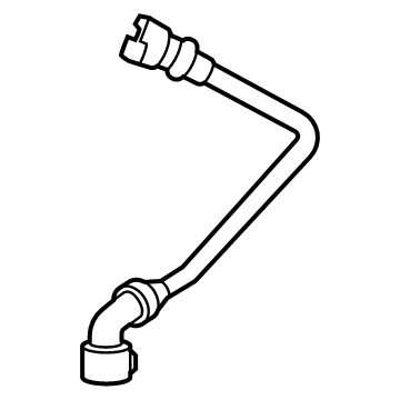 BMW i7 Coolant Reservoir Hose - 17129887164