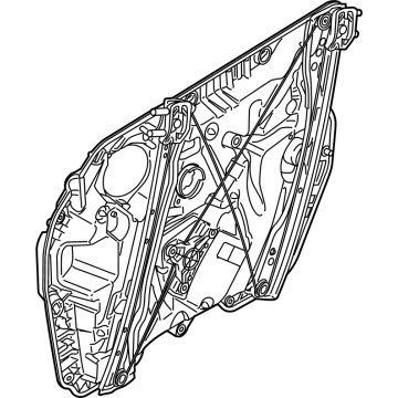 2021 BMW X6 Window Regulator - 51335A54211