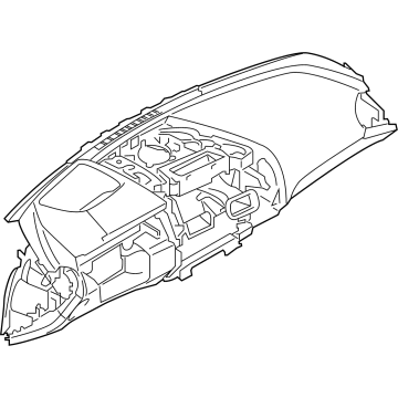 BMW 51457950800 DASHBOARD LEATHER HEAD-UP DI