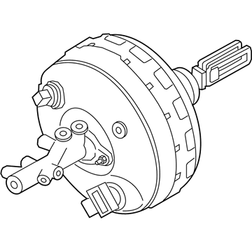 2010 BMW X6 Brake Booster - 34336788805