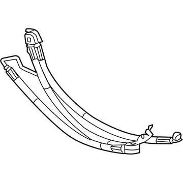 2003 BMW 760Li Power Steering Hose - 32416783579