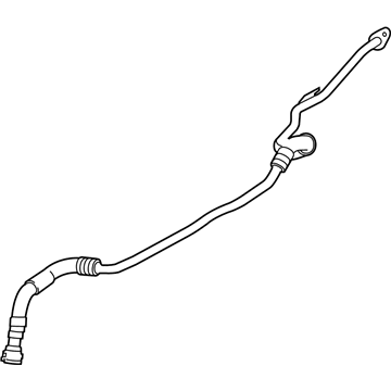 BMW 17228673185 TRANSMISSION OIL COOLER LINE