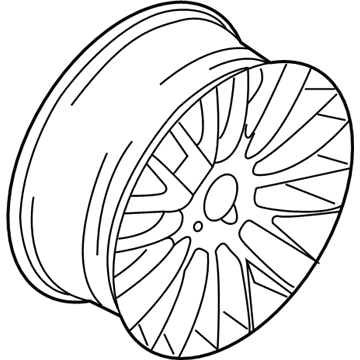 BMW 36116787608 Light Alloy Rim