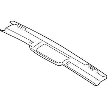 BMW 51449128407 Cover, Windscreen Panel, Top