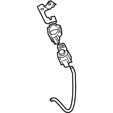 BMW 18107536937 Electric Changeover Valve With Bracket