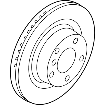 BMW M3 Brake Disc - 34212284807