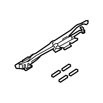 BMW 54107474474 Mechanism, Glass Cover, Front