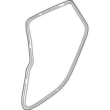 BMW 640i xDrive Gran Turismo Door Seal - 51727475705