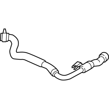 2023 BMW X1 Coolant Reservoir Hose - 17125A0C5A9