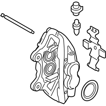 BMW 34118091277 BRAKE CALIPER HOUSING ANTHRA