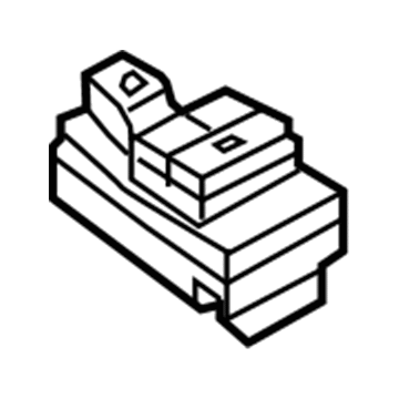 BMW Alpina B7L Window Switch - 61319352183