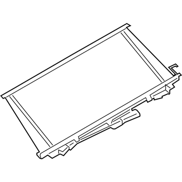 BMW 51467272130 Roller Sun Blind, Rear Window