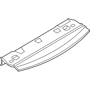 BMW 51467288374 Rear Window Shelf