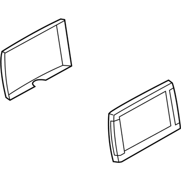 BMW 65509131481 Set, Trims, Display