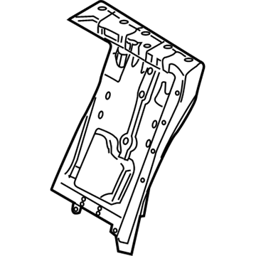 BMW 52207123327 Backrest Frame, Left