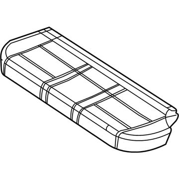 BMW X5 Seat Cushion Pad - 52208258344