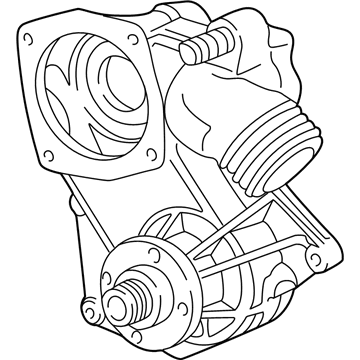 BMW 750iL Water Pump - 11510393339