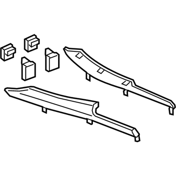 BMW 51169214818 Set, Trim, Centre Console