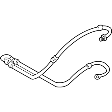 2005 BMW 330xi Power Steering Hose - 32416751242