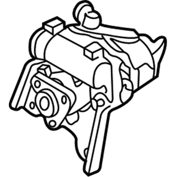 BMW 328i Power Steering Pump - 32416760036