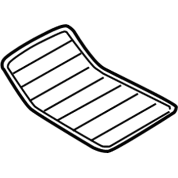 BMW 51166960695 Rubber Insert, Oddments Tray Rear