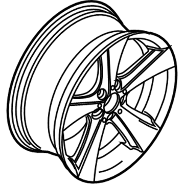 BMW 36116761991 Light Alloy Rim