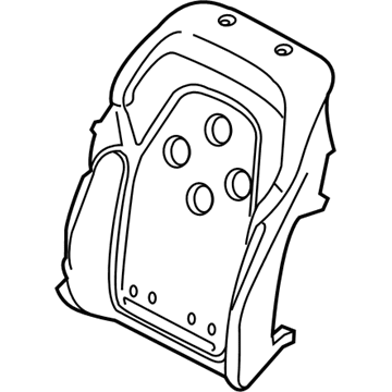 BMW 52107343932 FOAM ELEMENT, COMFORT B-REST