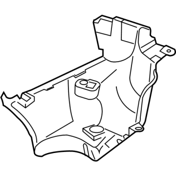 BMW 51757340788 Underbody Panelling, Rear Right