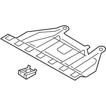 BMW 51717376342 Absorber, Engine Compartment Shielding