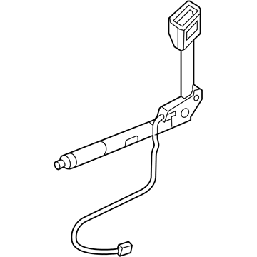 BMW 72117210889 Lower Belt With Left Belt Tensioner