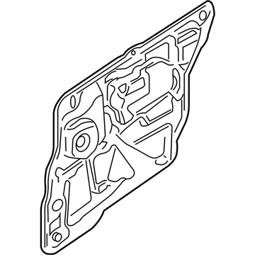 BMW 51487161456 Sound Insulating Door Rear Right