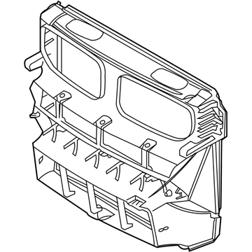 BMW 51647205933 Air Duct, Radiator