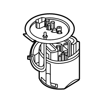 2022 BMW X5 M Fuel Tank Sending Unit - 16119468625