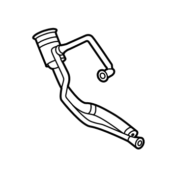 2023 BMW X5 M Fuel Filler Hose - 16117439935