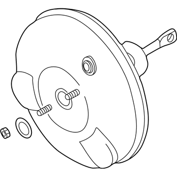 2004 BMW 330i Brake Booster - 34336779682